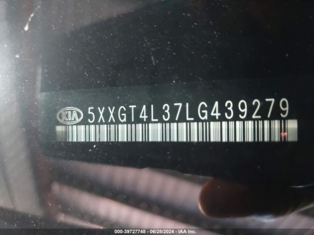 5XXGT4L37LG439279 KIA Optima Lx