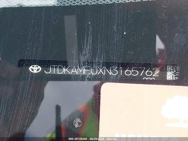 Toyota Prius Le 2022 JTDKAMFUXN3165762 Image 9