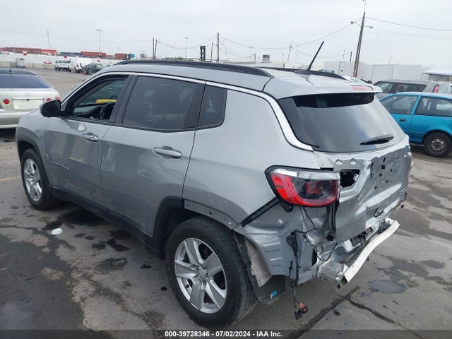3C4NJCBB0NT139350 Jeep Compass Latitude Fwd
