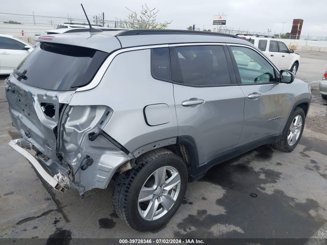 3C4NJCBB0NT139350 Jeep Compass Latitude Fwd