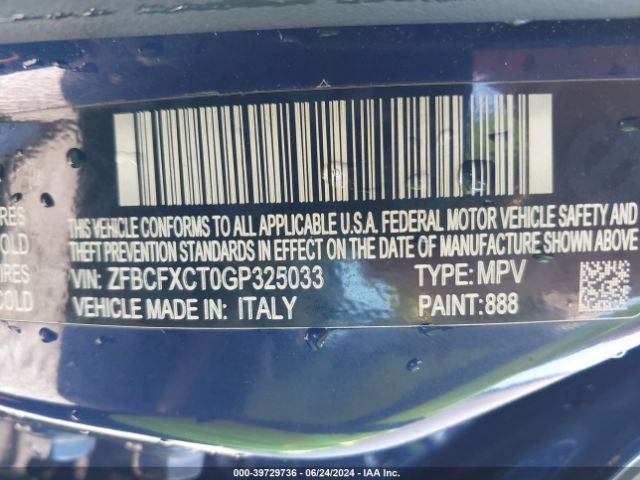 ZFBCFXCT0GP325033 Fiat 500x Trekking