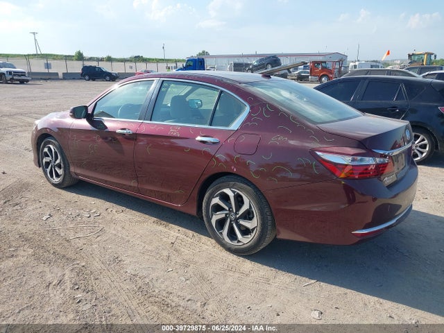 Honda ACCORD EX 2016 1HGCR2F06GA174179 Image 3