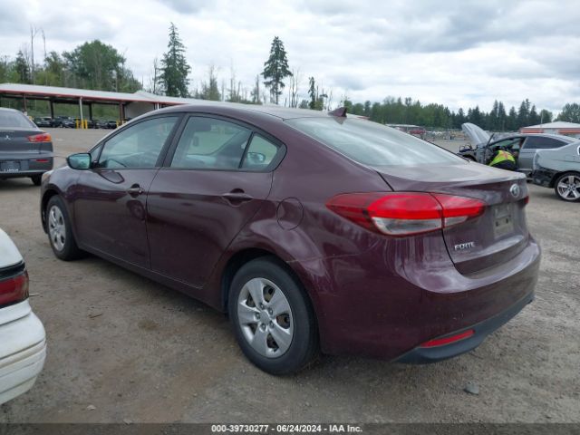 3KPFL4A70HE129301 KIA FORTE LX