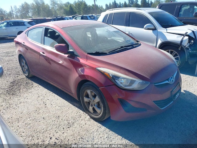 Hyundai ELANTRA SE 2014 5NPDH4AE9EH543501 Image 1