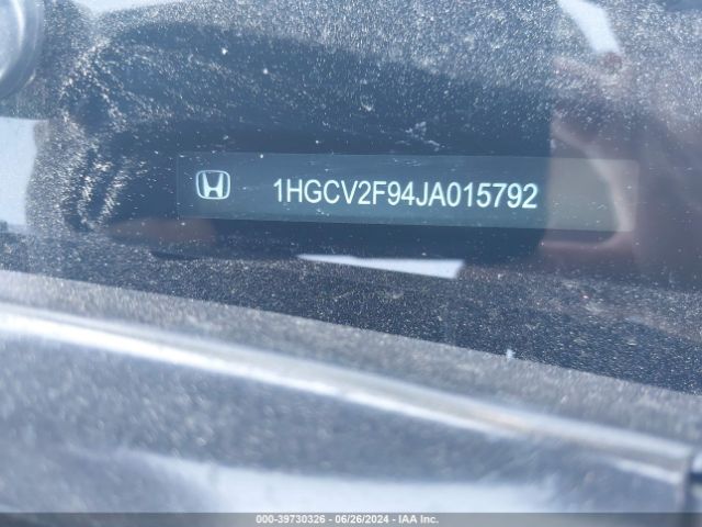 1HGCV2F94JA015792 Honda Accord Touring 2.0t