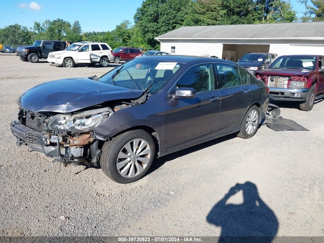 Honda Accord Ex-l V-6 2014 1HGCR3F81EA013229 Image 2