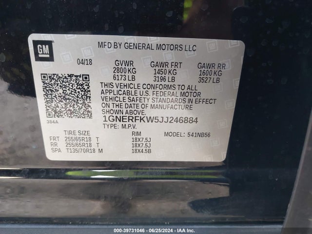 Chevrolet Traverse Ls 2018 1GNERFKW5JJ246884 Image 9