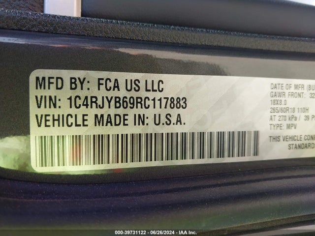 Jeep Grand Cherokee 4xe 2024 1C4RJYB69RC117883 Image 9
