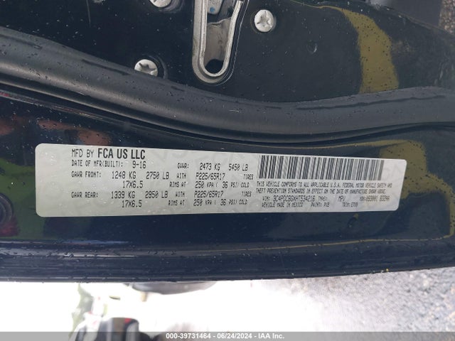 Dodge Journey Sxt 2017 3C4PDCBGXHT534216 Image 9
