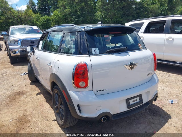 2012 MINI COOPER S COUNTRYMAN WMWZC3C5XCWL86304 Photo 2