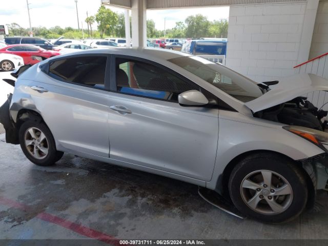 KMHDH4AE3EU210681 Hyundai ELANTRA SE