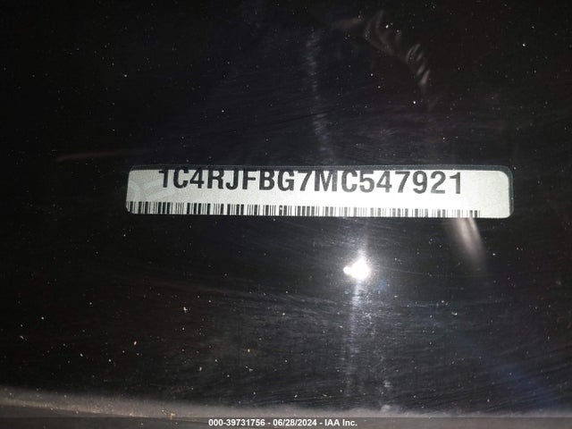 1C4RJFBG7MC547921 Jeep Grand Cherokee Limited 4x4