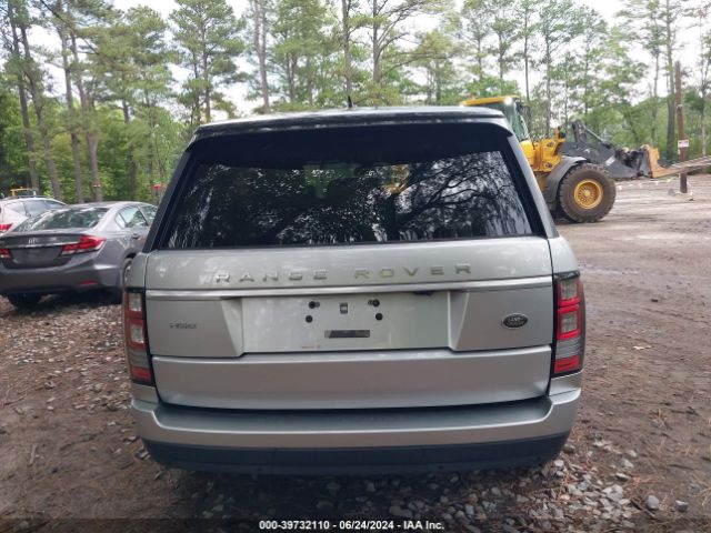 SALGS2VF3GA278809 Land Rover Range Rover 3.0l V6 Supercharged Hse