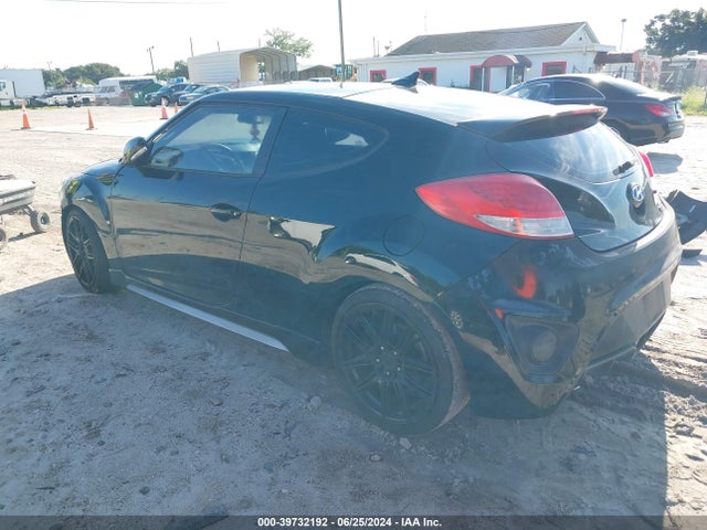 Hyundai Veloster Turbo W/black 2014 KMHTC6AEXEU206178 Image 3
