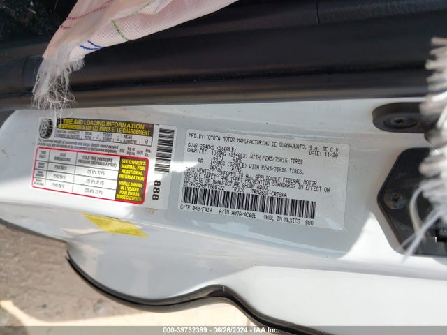 Toyota Tacoma Sr 2021 3TYRX5GN9MT008722 Image 9