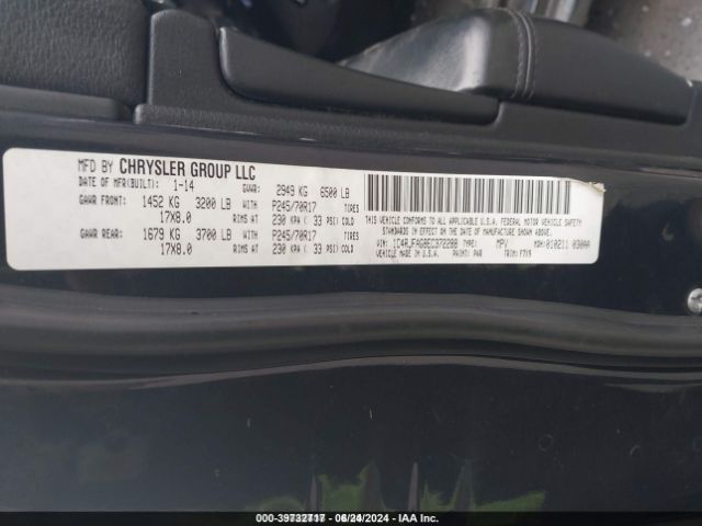 1C4RJFAG8EC372288 Jeep Grand Cherokee Laredo