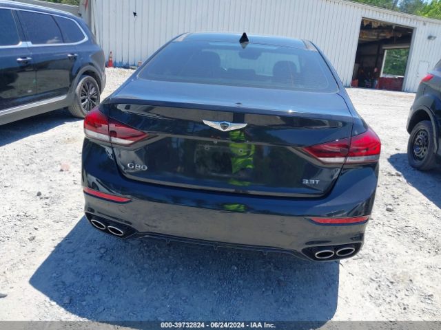 KMHGN4JB6KU286306 Genesis G80 3.3t Sport