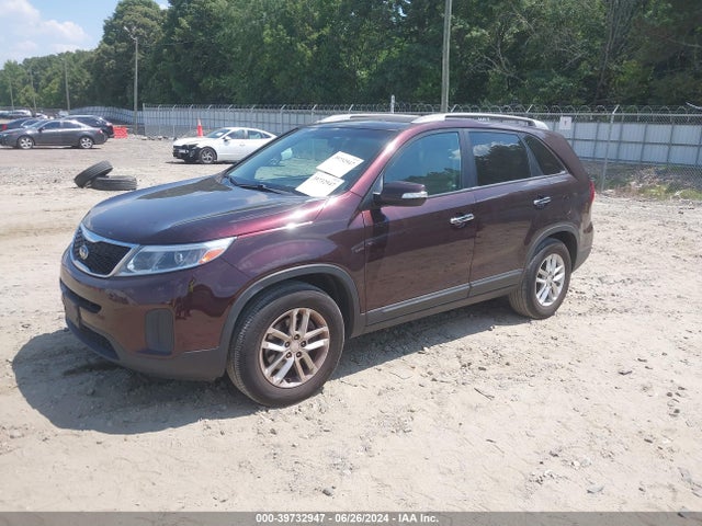 KIA Sorento Lx V6 2015 5XYKT4A76FG591229 Image 2