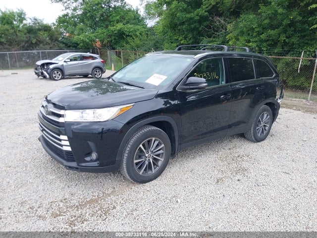 Toyota Highlander Xle 2019 5TDJZRFH6KS611243 Image 2