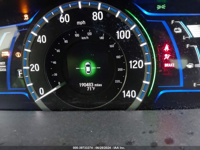 1HGCR6F52EA001355 Honda Accord Hybrid Ex-l