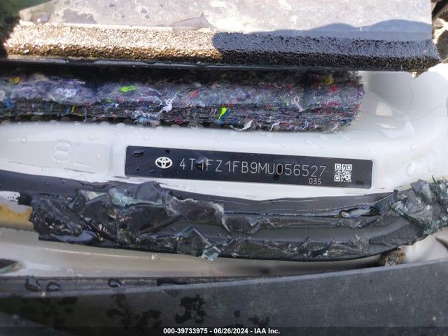 Toyota Avalon Trd 2021 4T1FZ1FB9MU056527 Image 9