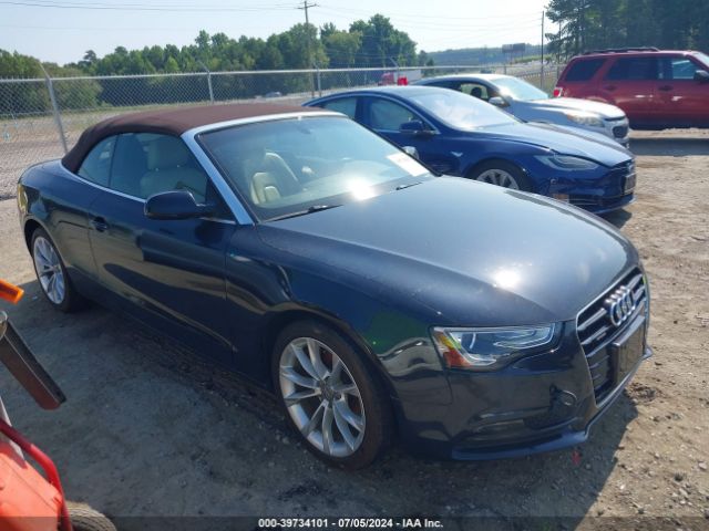 2013 AUDI A5 WAULFAFH9DN007291