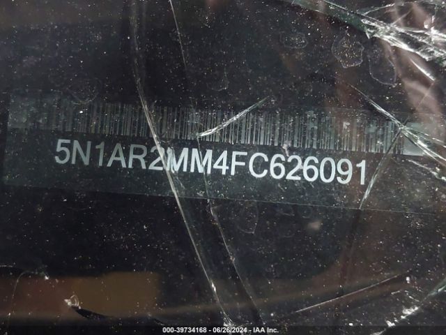 5N1AR2MM4FC626091 Nissan Pathfinder Sl