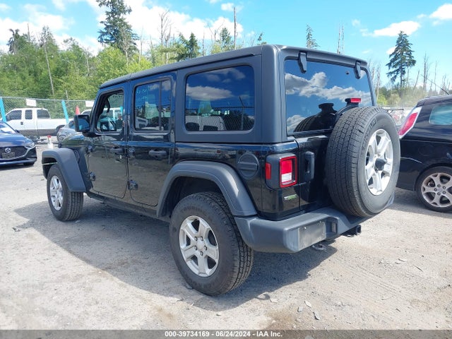 1C4HJXDM1MW823691 Jeep Wrangler Unlimited Sport S 4x4