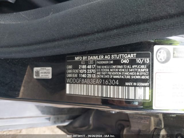 WDDGF8AB3EA916304 Mercedes-Benz C 300 Luxury 4matic/sport 4matic