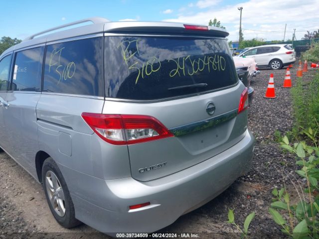 JN8AE2KP5H9167221 Nissan Quest Sv