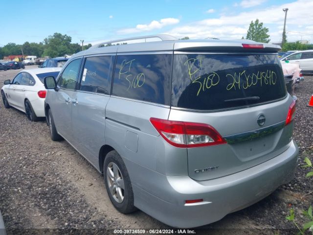 JN8AE2KP5H9167221 Nissan Quest Sv