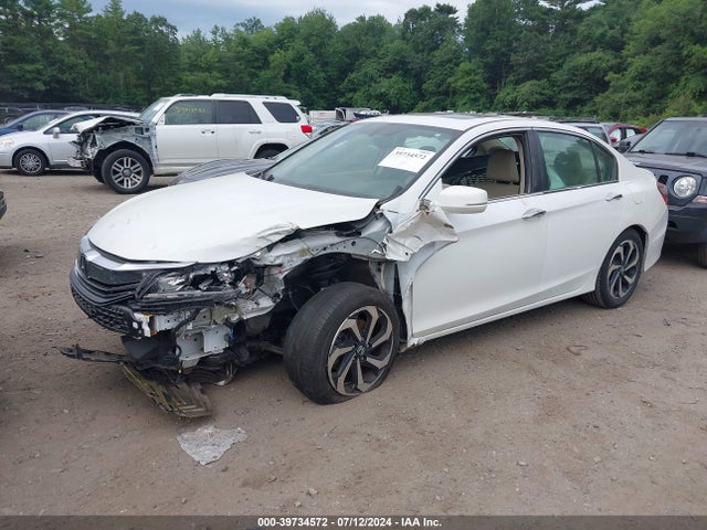 Honda Accord Ex-l 2017 1HGCR2F80HA086364 Image 2