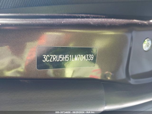 3CZRU5H51LM704339 Honda Hr-v 2wd Ex