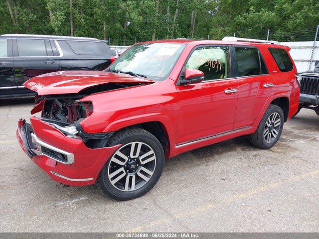 Toyota 4runner Limited 2017 JTEBU5JR9H5438128 Image 2