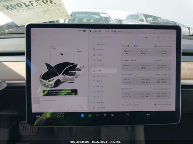 Tesla Model 3 Long Range Dual Motor All-wheel Drive 2021 5YJ3E1EB3MF849402 Image 18