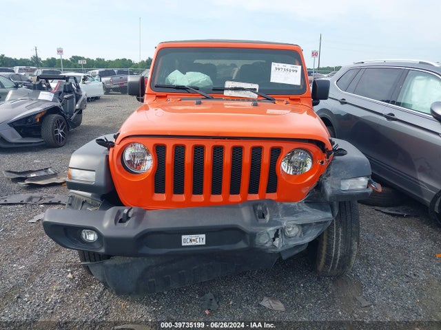 1C4GJXAN9PW679045 Jeep Wrangler 2-door Sport S 4x4