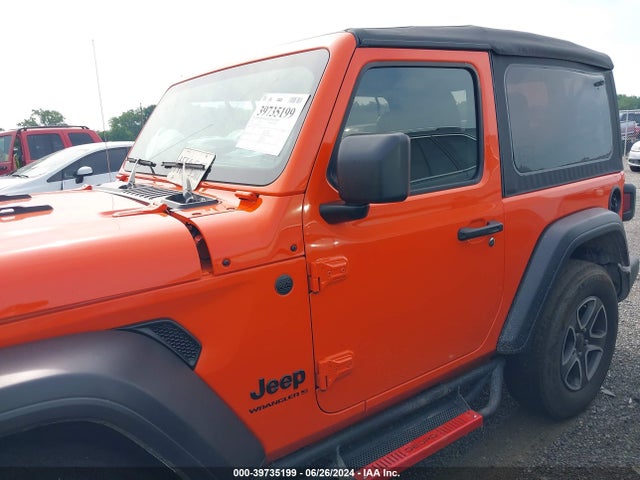 1C4GJXAN9PW679045 Jeep Wrangler 2-door Sport S 4x4