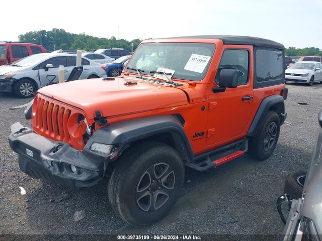 1C4GJXAN9PW679045 Jeep Wrangler 2-door Sport S 4x4