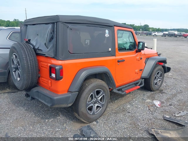 1C4GJXAN9PW679045 Jeep Wrangler 2-door Sport S 4x4