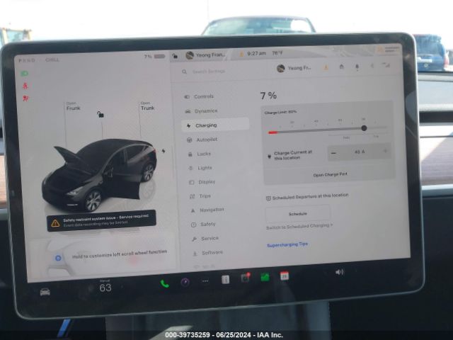 7SAYGDEEXPF924891 Tesla Model Y Awd/long Range Dual Motor All-wheel Drive