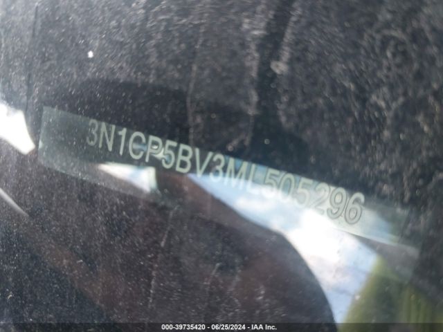 3N1CP5BV3ML505296 Nissan Kicks S Xtronic Cvt