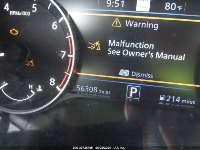 1N4BL4EV3LC132075 Nissan Altima Sl Fwd
