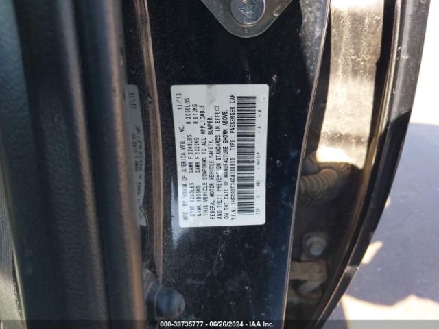 1HGCR2F34GA066699 Honda ACCORD LX
