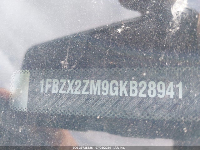 1FBZX2ZM9GKB28941 Ford Transit-350 Xlt