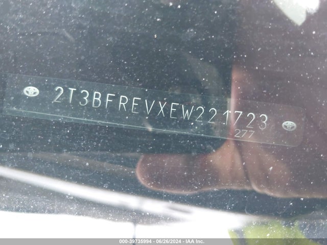 Toyota RAV4 LE 2014 2T3BFREVXEW221723 Image 9