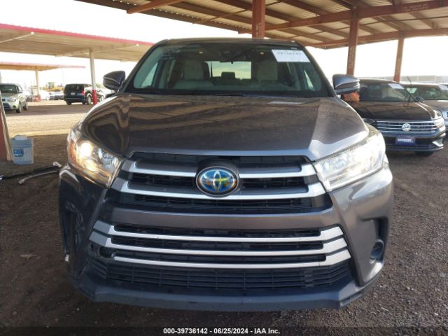 5TDBGRFH5JS040997 Toyota Highlander Hybrid Le