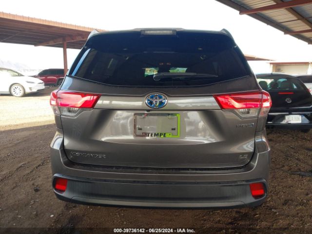 5TDBGRFH5JS040997 Toyota Highlander Hybrid Le