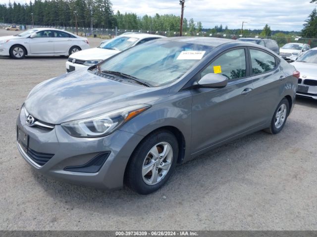 5NPDH4AE6EH460429 Hyundai ELANTRA SE