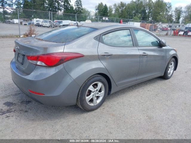5NPDH4AE6EH460429 Hyundai ELANTRA SE