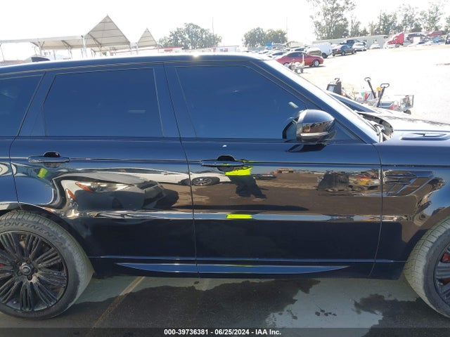 SALWR2RE7JA813799 Land Rover Range Rover Sport Supercharged/supercharged Dynamic